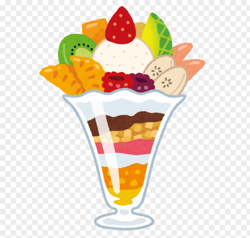 Ice Cream Sundae Parfait Fruit PNG