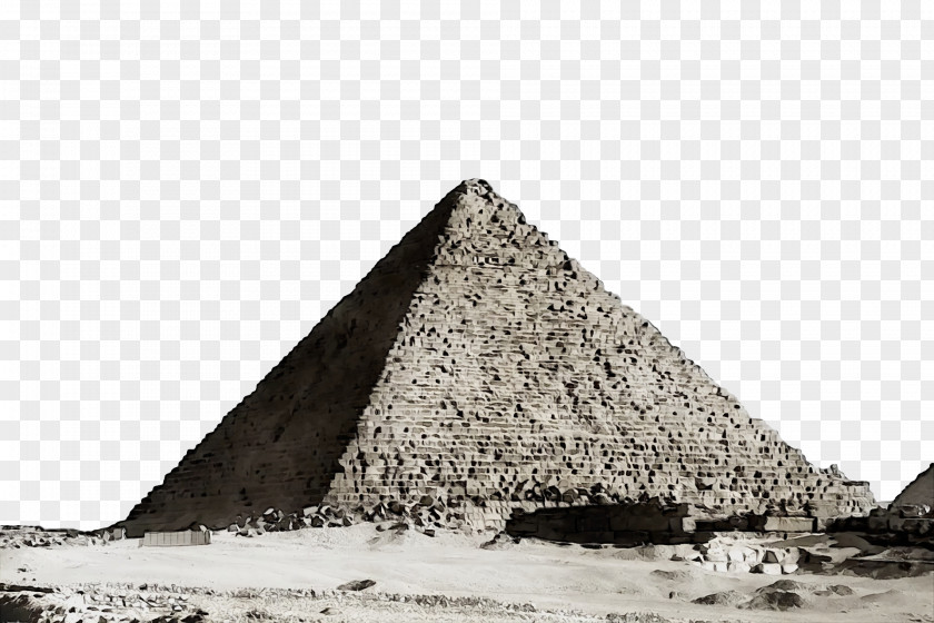 Pyramid Monument Triangle Geometric Shape PNG