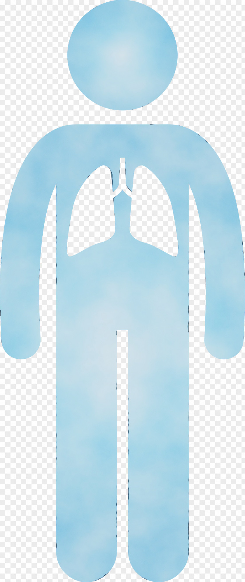 Turquoise Sleeve Arch T-shirt PNG