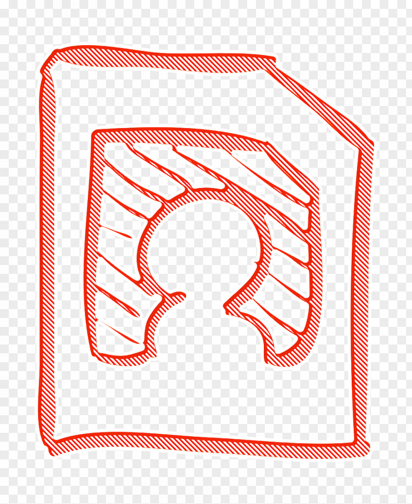 Image File Sketch Icon Social Media Hand Drawn Interface PNG