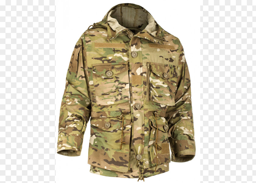Jacket MultiCam Smock-frock Clothing Military PNG