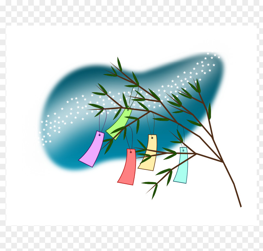 Milky Way Wish Tree Tanabata Clip Art PNG