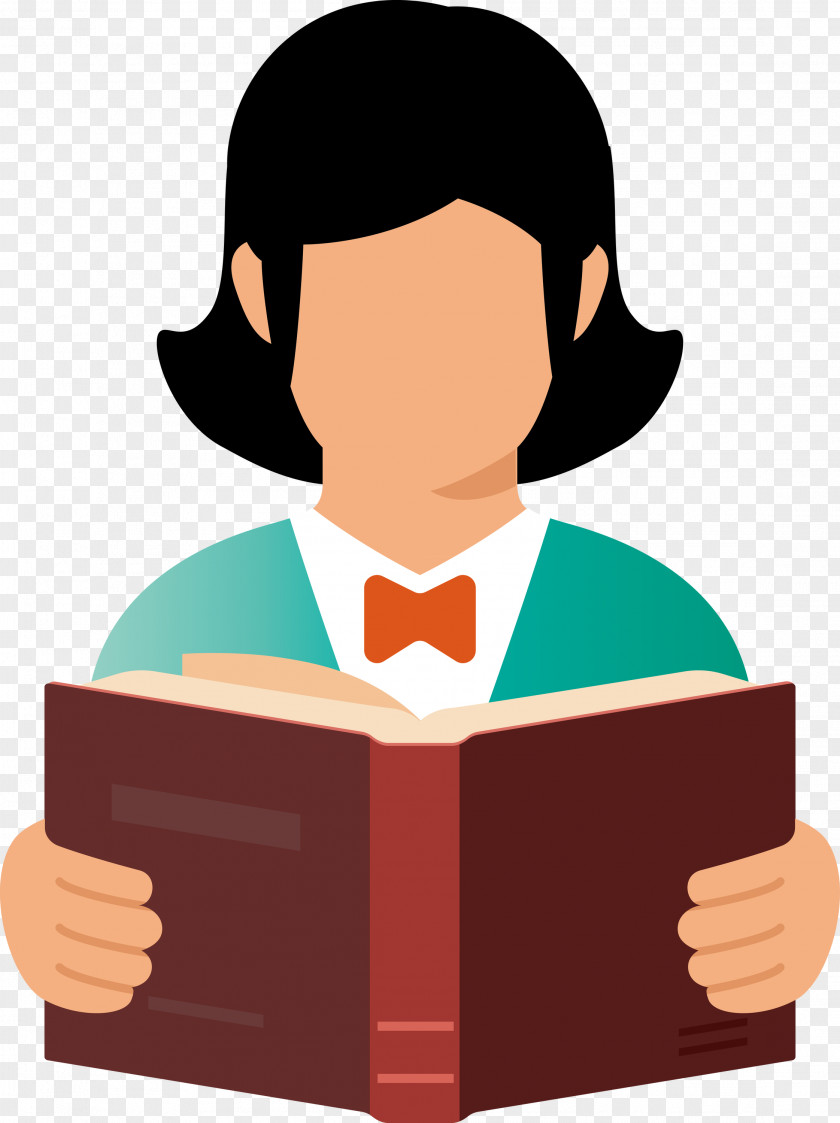 Reading Book Teacher PNG