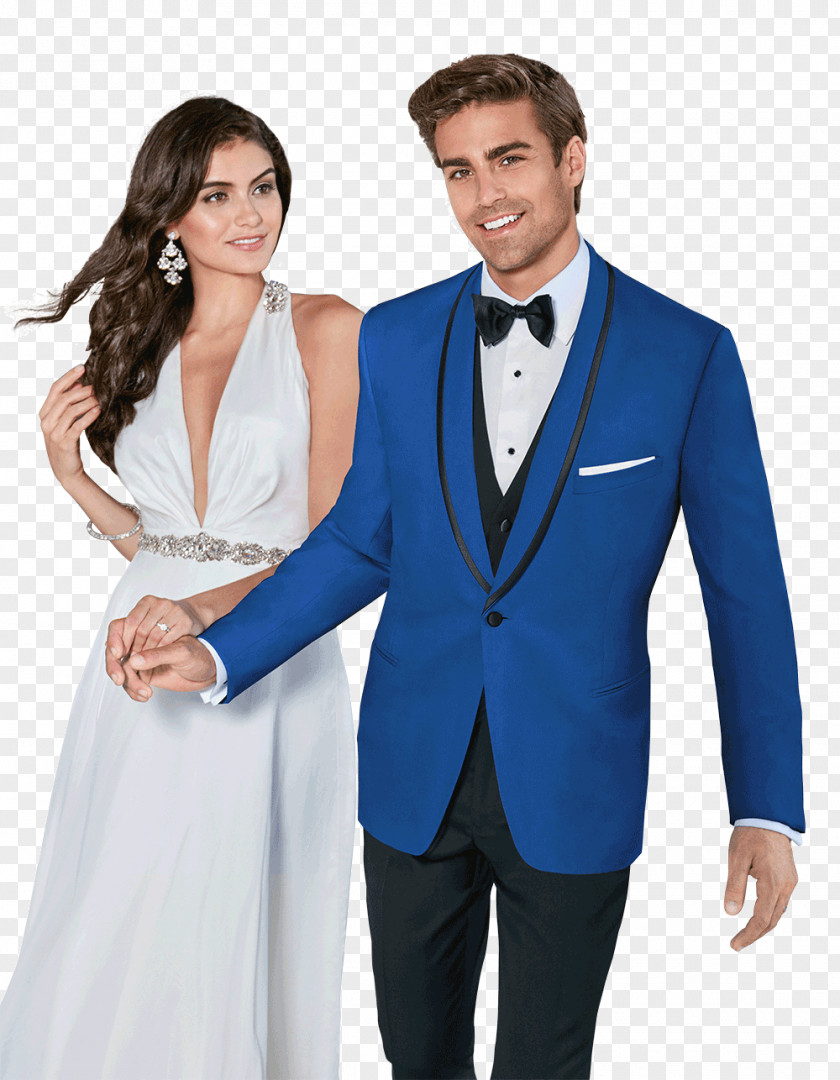 Suit Tuxedo Prom Blue Dress PNG