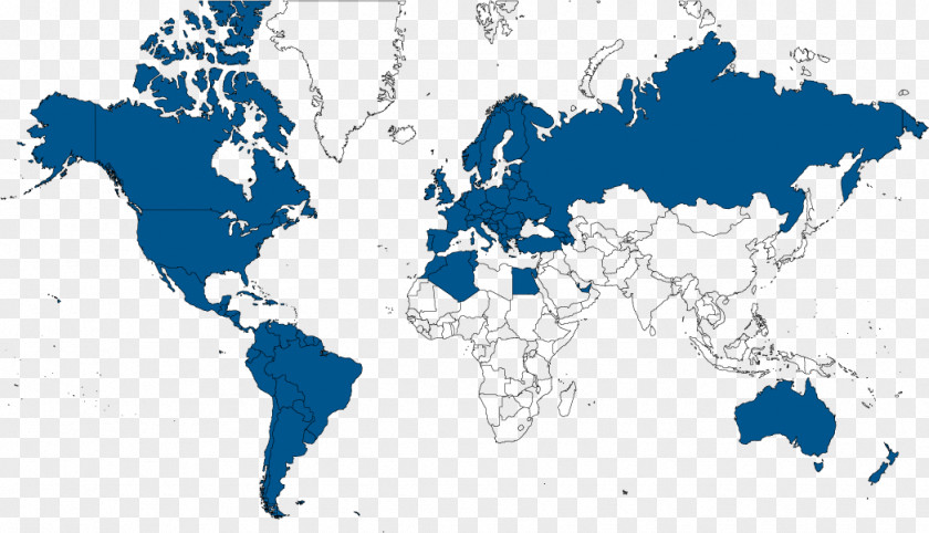 World Map Information Context PNG