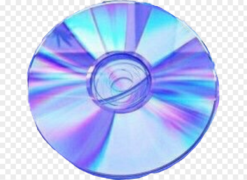 Aesthetic Tumblr Transparent Target _blank Pastel Compact Disc Aesthetics Blue Image PNG