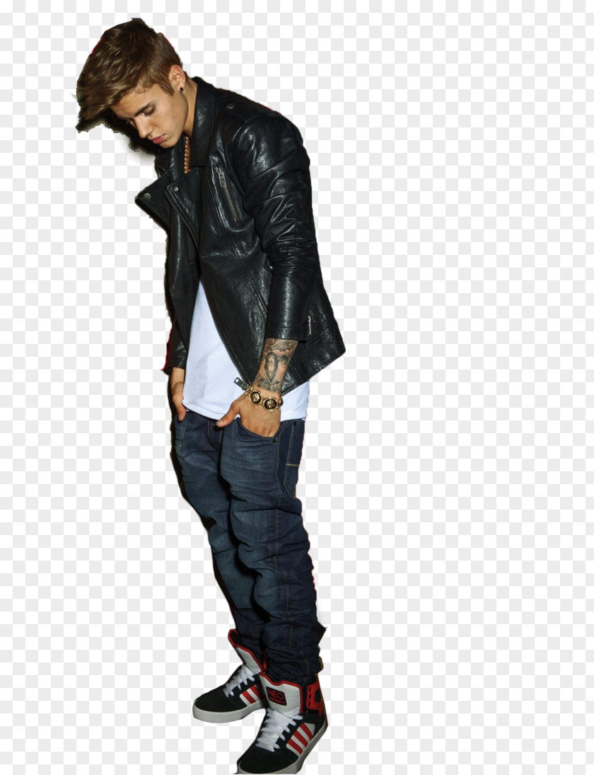 Justin Bieber Leather Jacket Photography Adidas Art PNG