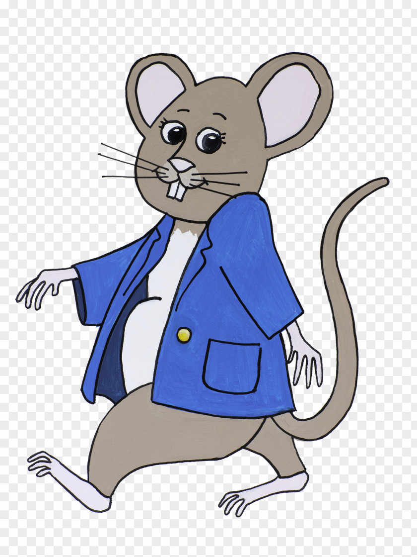 Mouse Whiskers Character Clip Art PNG