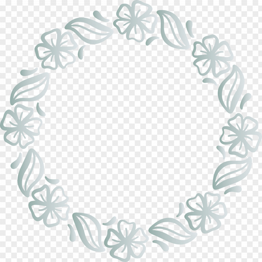 Spring Frame Flower Floral PNG