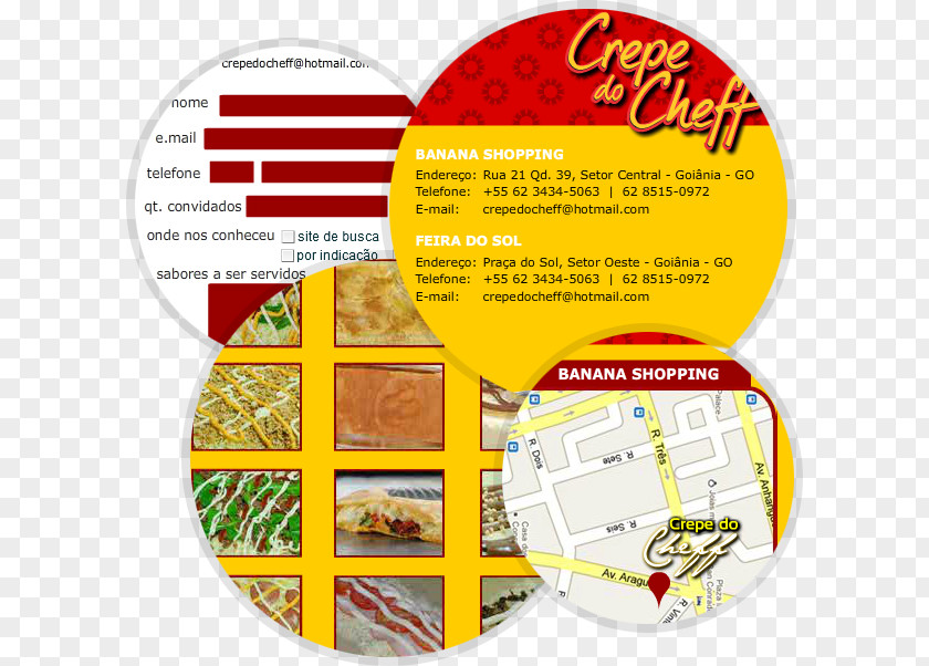 Cheff Yellow Brand Crêpe PNG