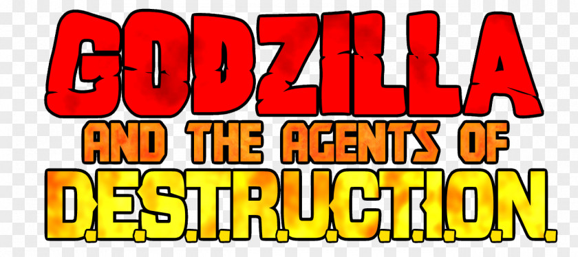 Godzilla Logo Brand Line Font PNG