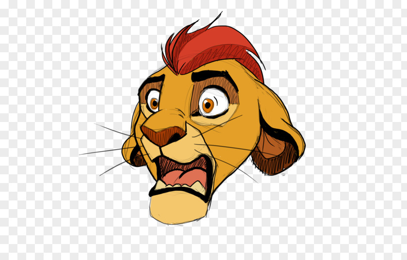 Tiger Whiskers Lion Snout PNG