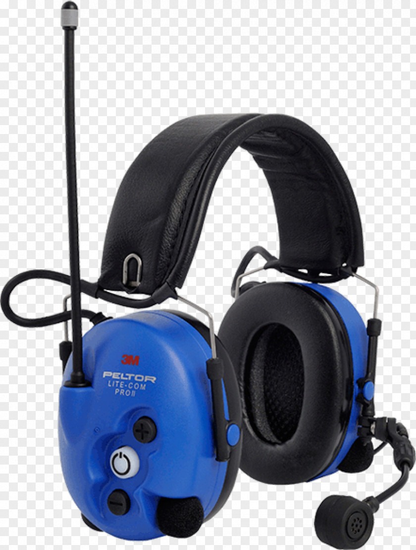 Twoway Radio Protective Ear Caps Headset DB 3M Peltor LiteCom Two-way PNG