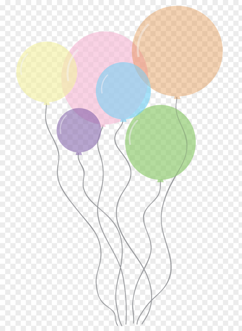 Balloon Toy Birthday Party Clip Art PNG