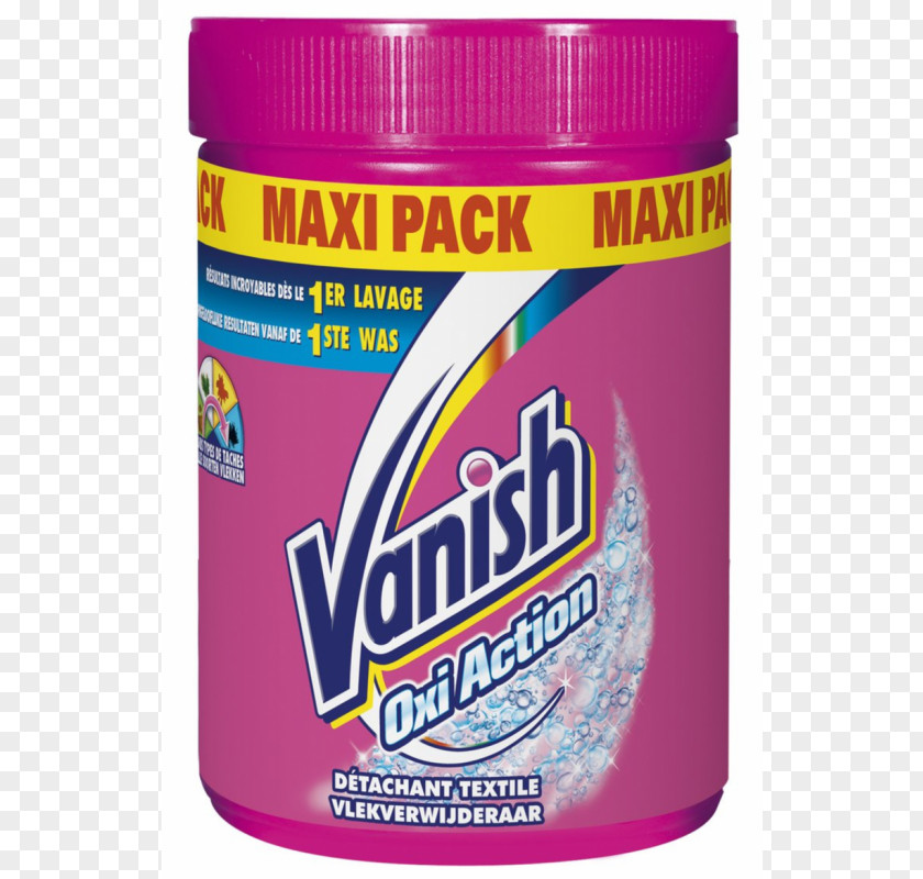 Bleach Stain Removal Vanish Detergent PNG