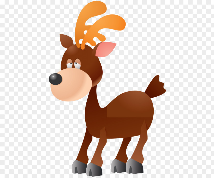 Deer Reindeer Rudolph Moose Clip Art PNG