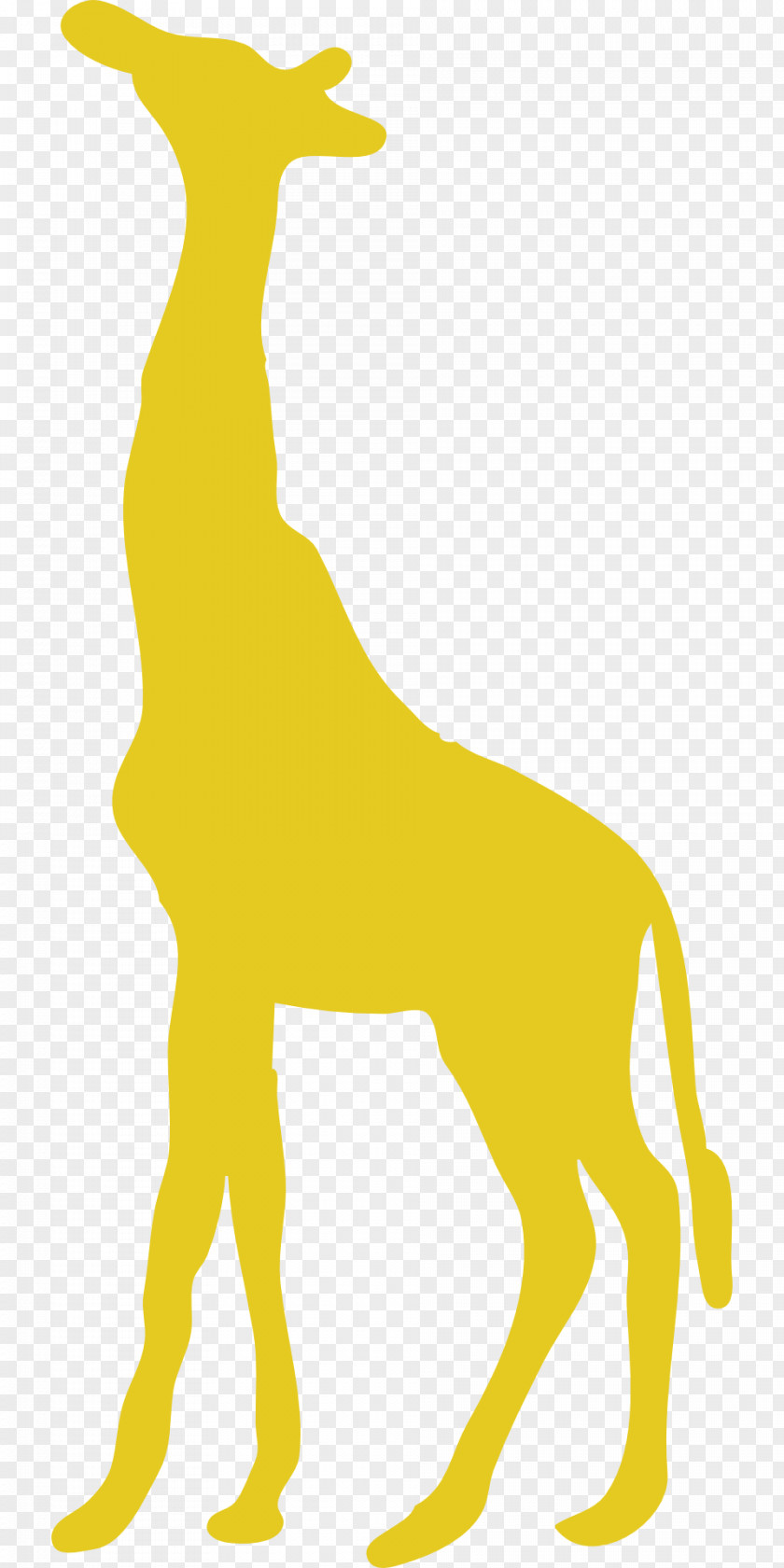 Giraffe West African Family Silhouette Clip Art PNG