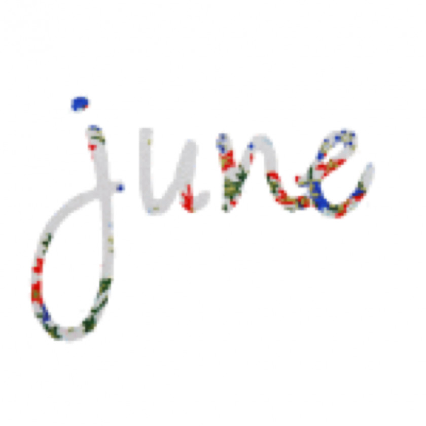 Hello June Quotation Desktop Wallpaper Month Saying PNG