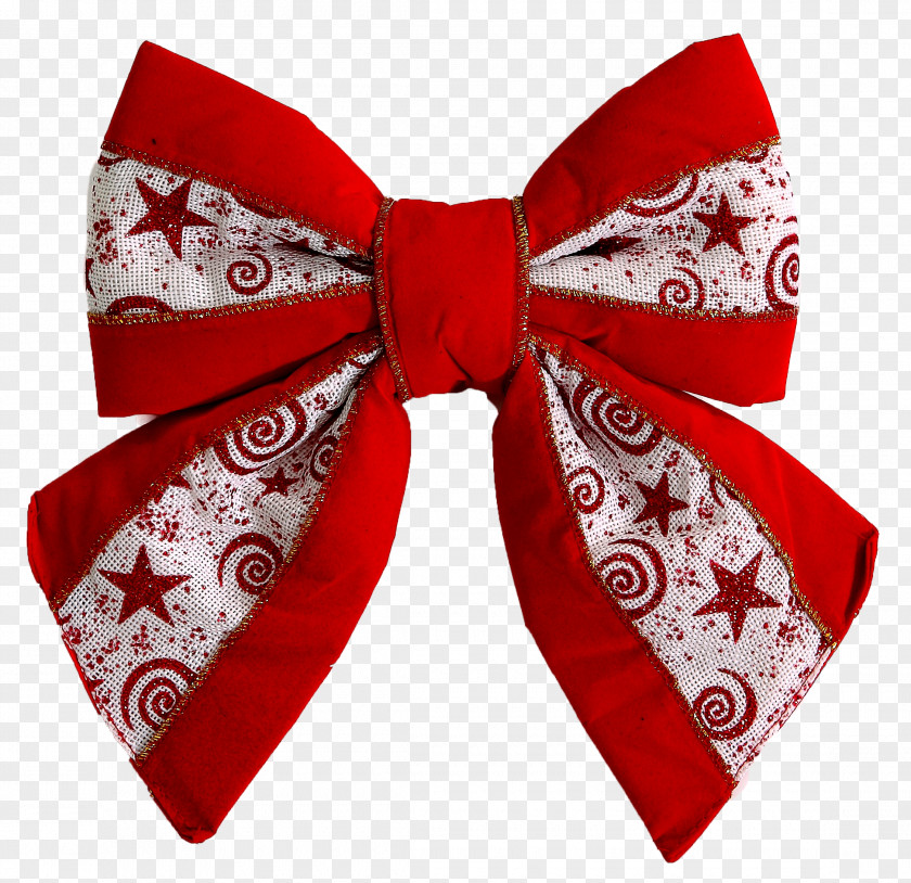 Ribbon Paper Christmas Bow Tie Santa Claus PNG