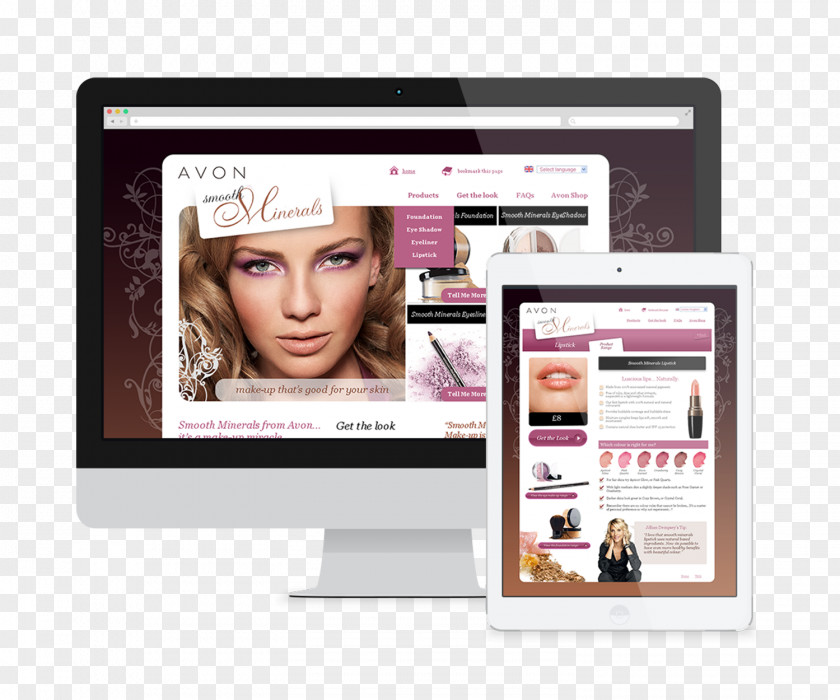 Brand Display Advertising Multimedia Avon Products PNG