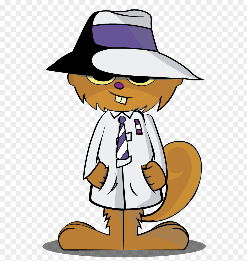 Squirrel Cartoon Inspector Hanna-Barbera PNG