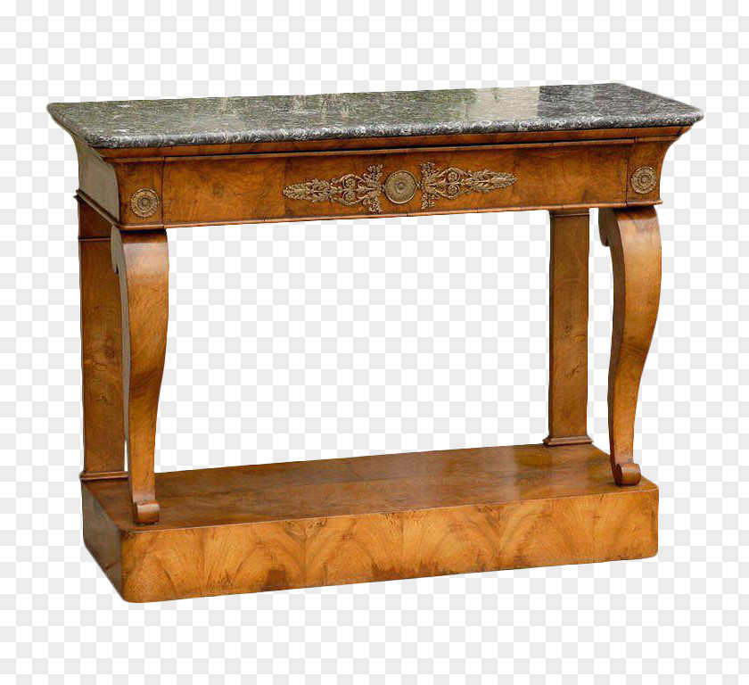Table Coffee Tables Marble 19th Century Drawer PNG