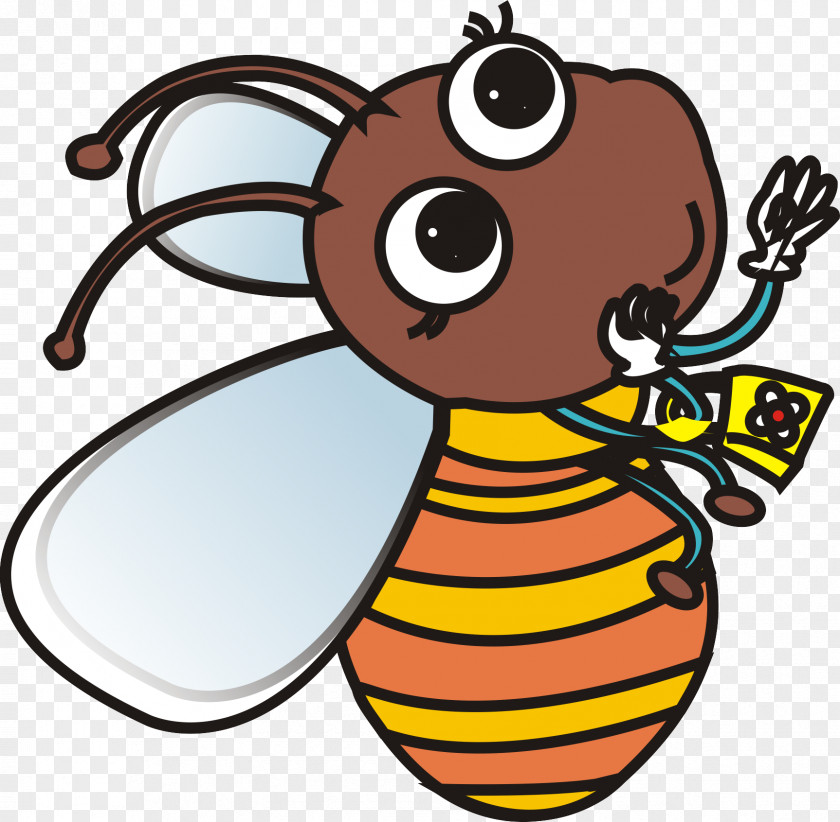 Bee Honey Cartoon Clip Art PNG