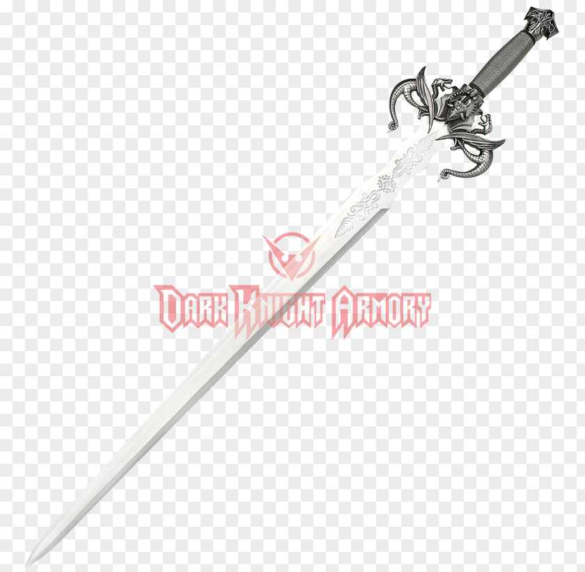 Fantasy Chinese Sabre Sword Knife Weapon Dragon PNG