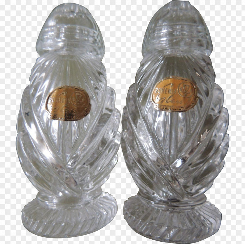 Glass Salt And Pepper Shakers Black Saltbox PNG
