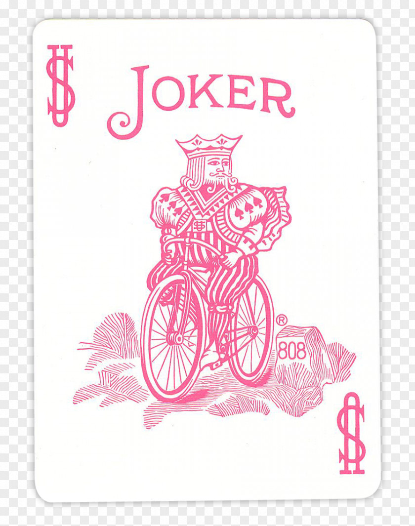 Joker Bicycle Playing Cards United States Card Company Game PNG