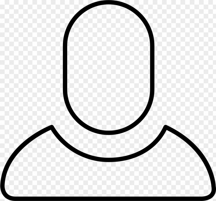 Person Outline Clip Art PNG