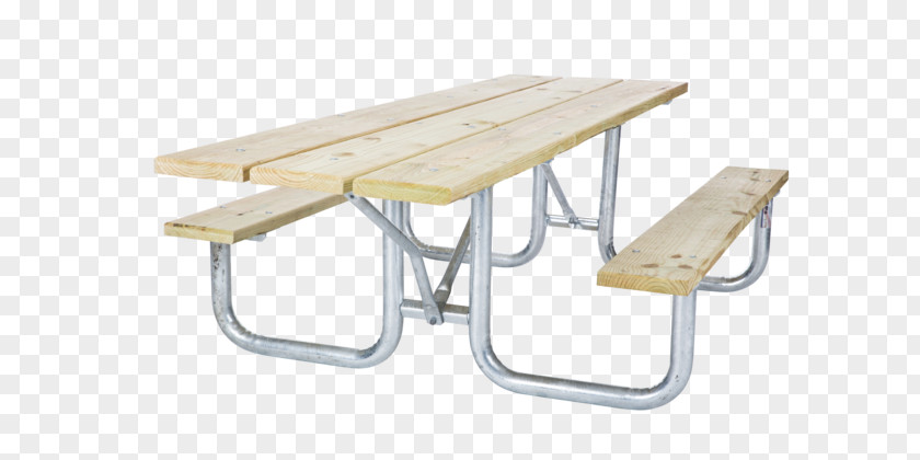 Picnic Table Bench Angle PNG