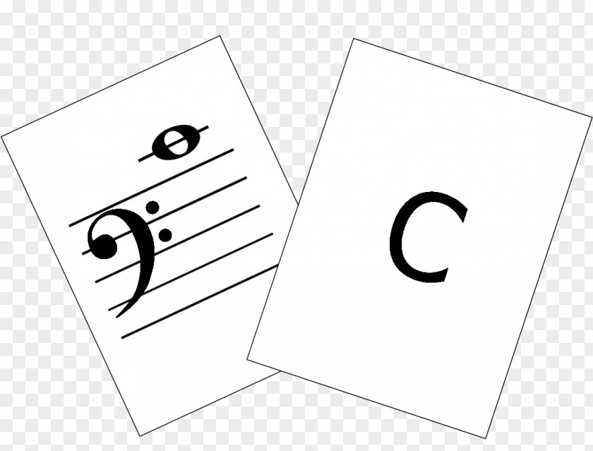 Bass Clef Sol Anahtarı Tenor Paper PNG