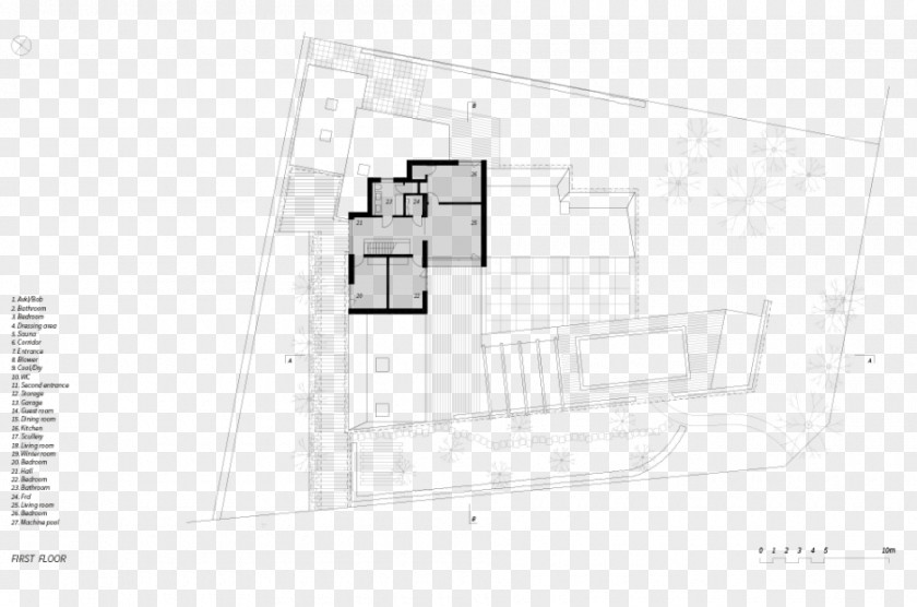 House Architecture Floor Plan PNG