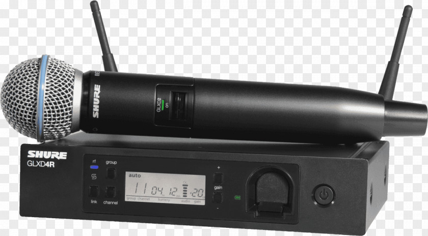 Microphone Shure SM58 Wireless Beta 58A PNG