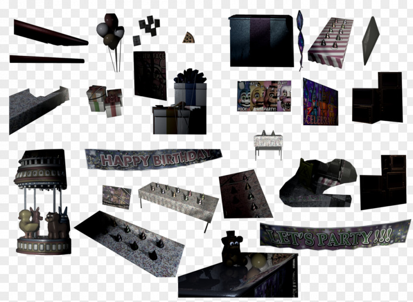 Part Five Nights At Freddy's 2 3 4 Animatronics PNG