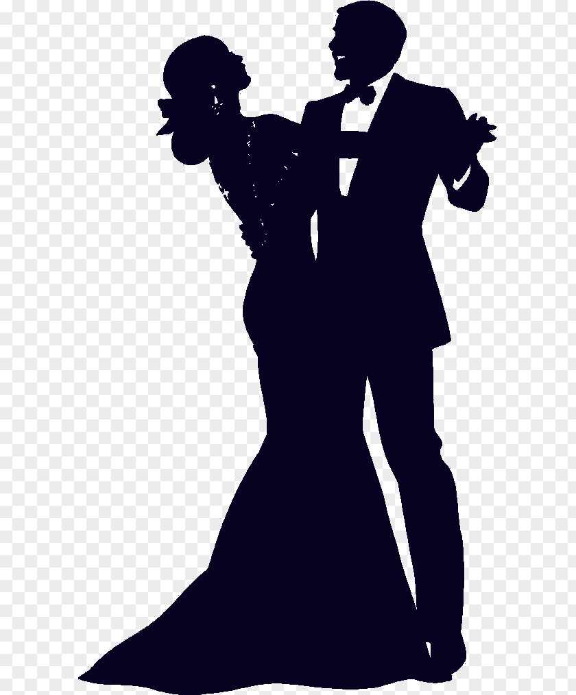 Silhouette Ballroom Dance Vector Graphics Image PNG