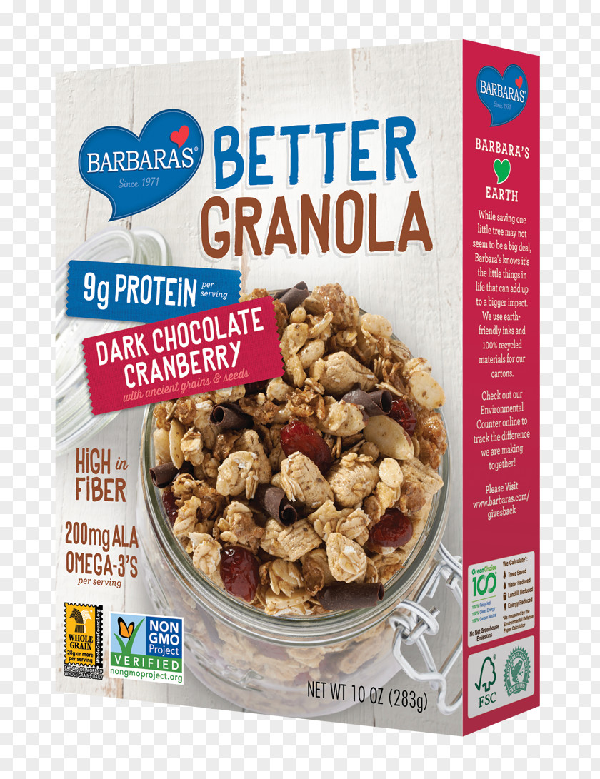 Breakfast Muesli Cereal Granola Flapjack PNG