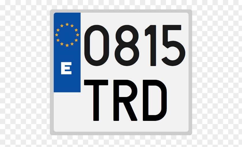 Car Vehicle License Plates Spain Motorcycle PNG