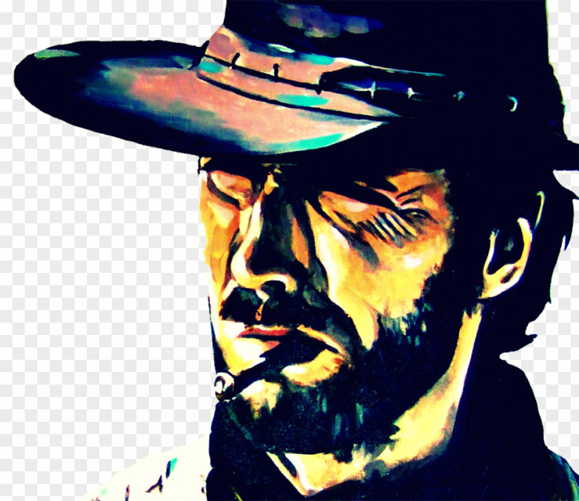 Clint Eastwood Western Film Poster AFI's 100 Years...100 Movie Quotes PNG