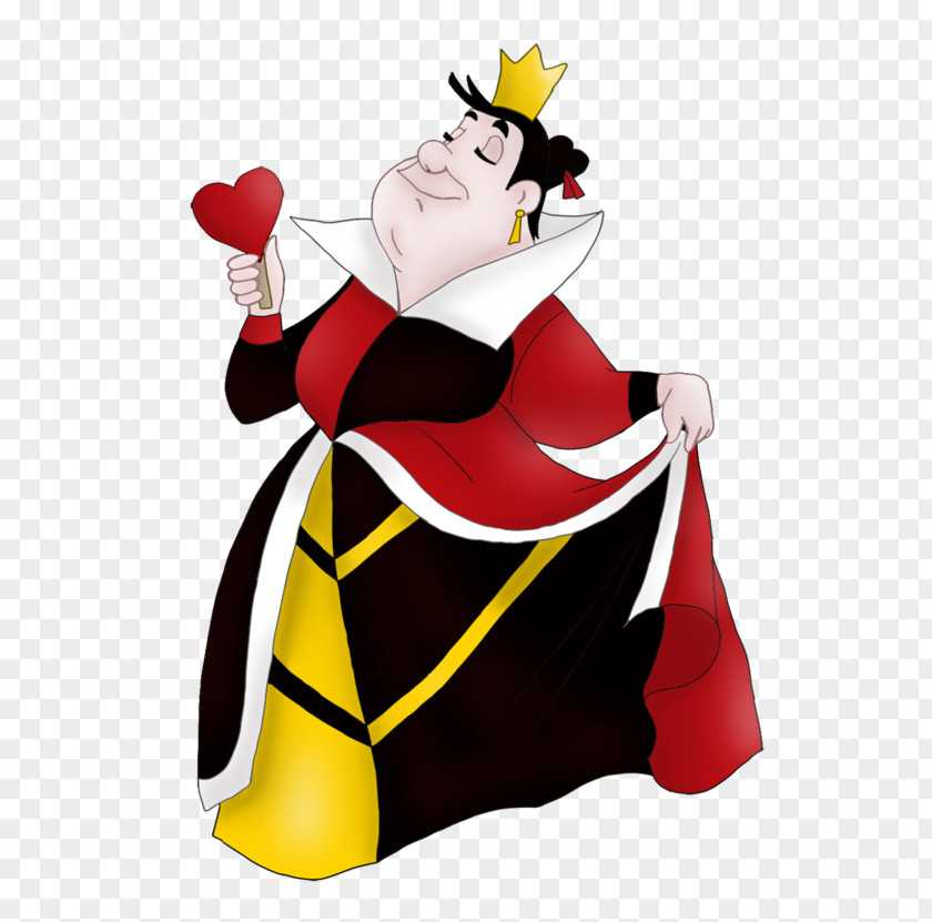 Heart Queen Character Fiction Clip Art PNG