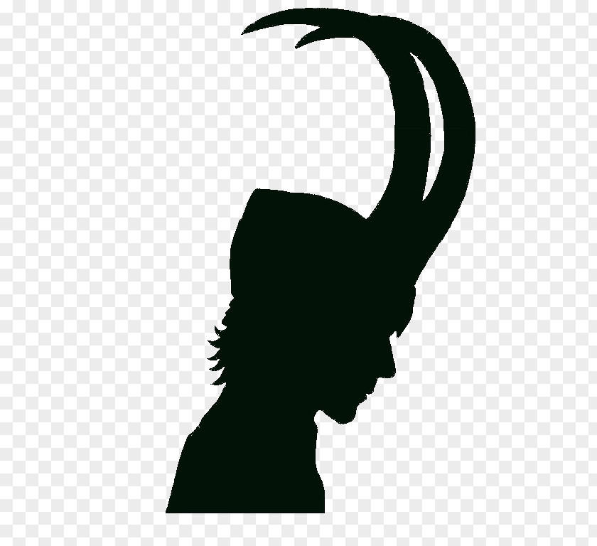 Loki Thor Clint Barton Silhouette PNG
