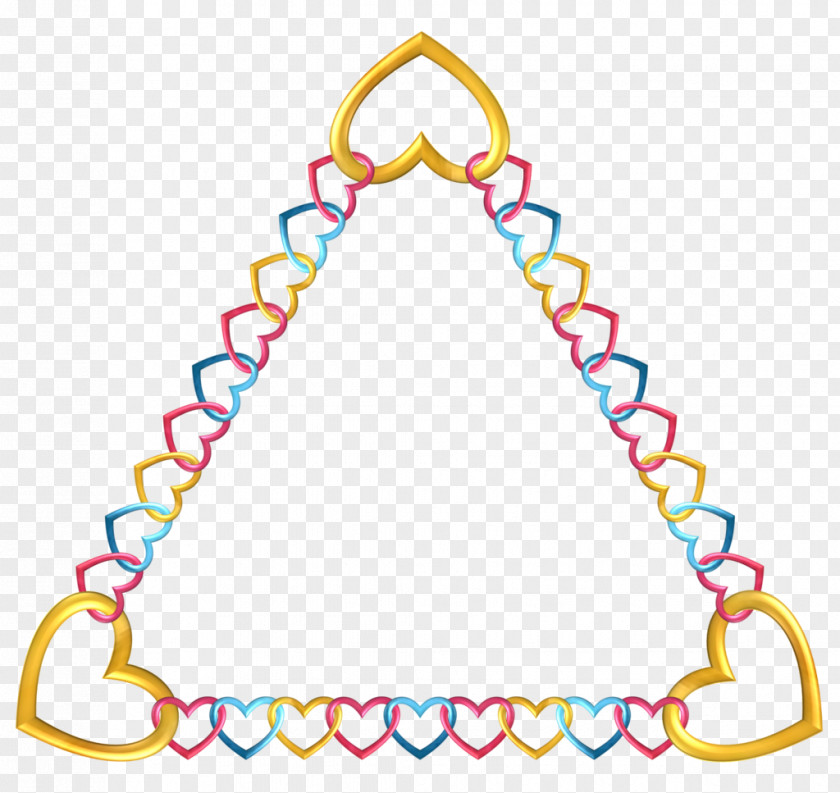 Triangle Picture Frames Clip Art PNG