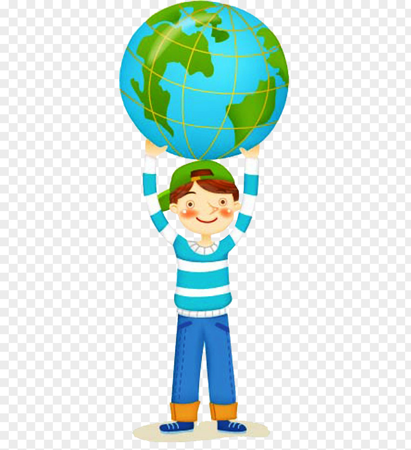 Earth Day Child Clip Art PNG