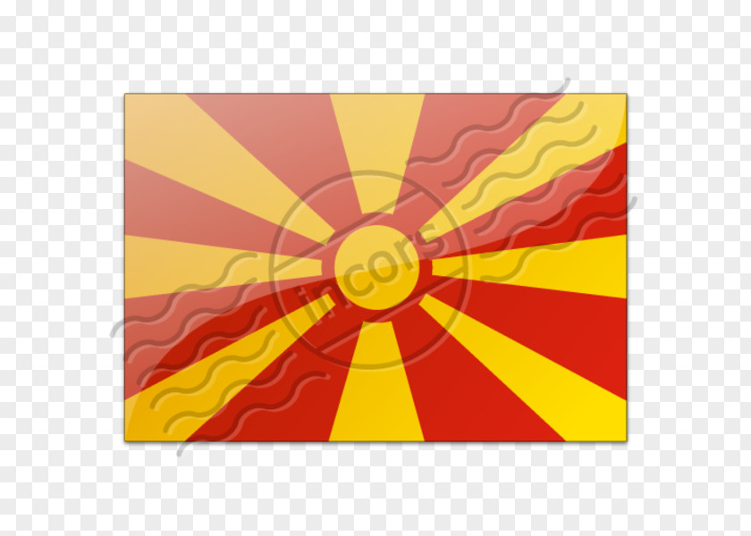 Flag Of The Republic Macedonia National Patch PNG