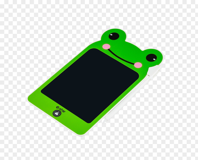 Frog Battery E-WRITER FROG Užrašinė Child Toy Mobile Phones PNG