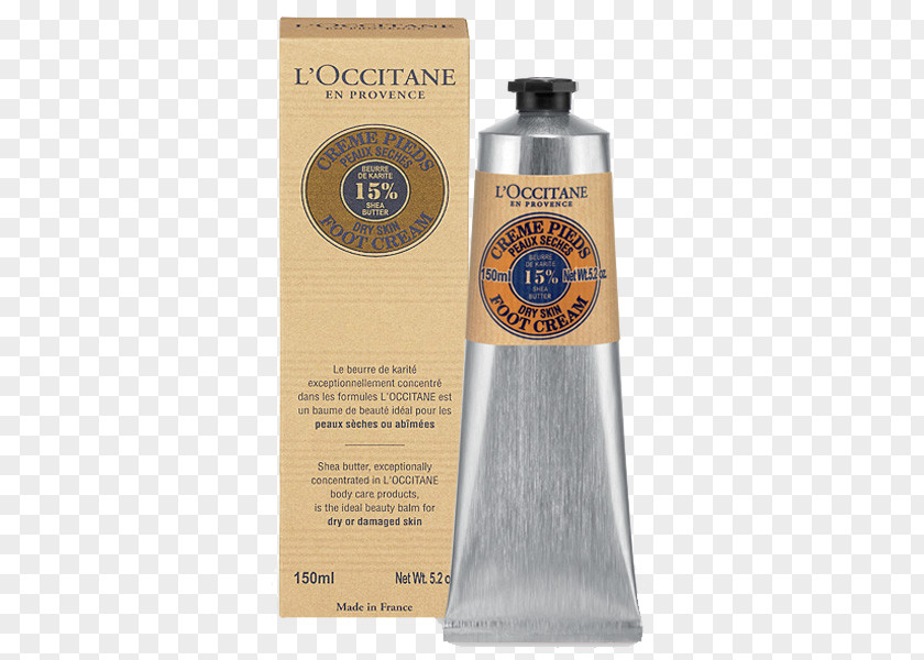Shea Nut Lotion L'Occitane Butter Foot Cream En Provence Hand PNG