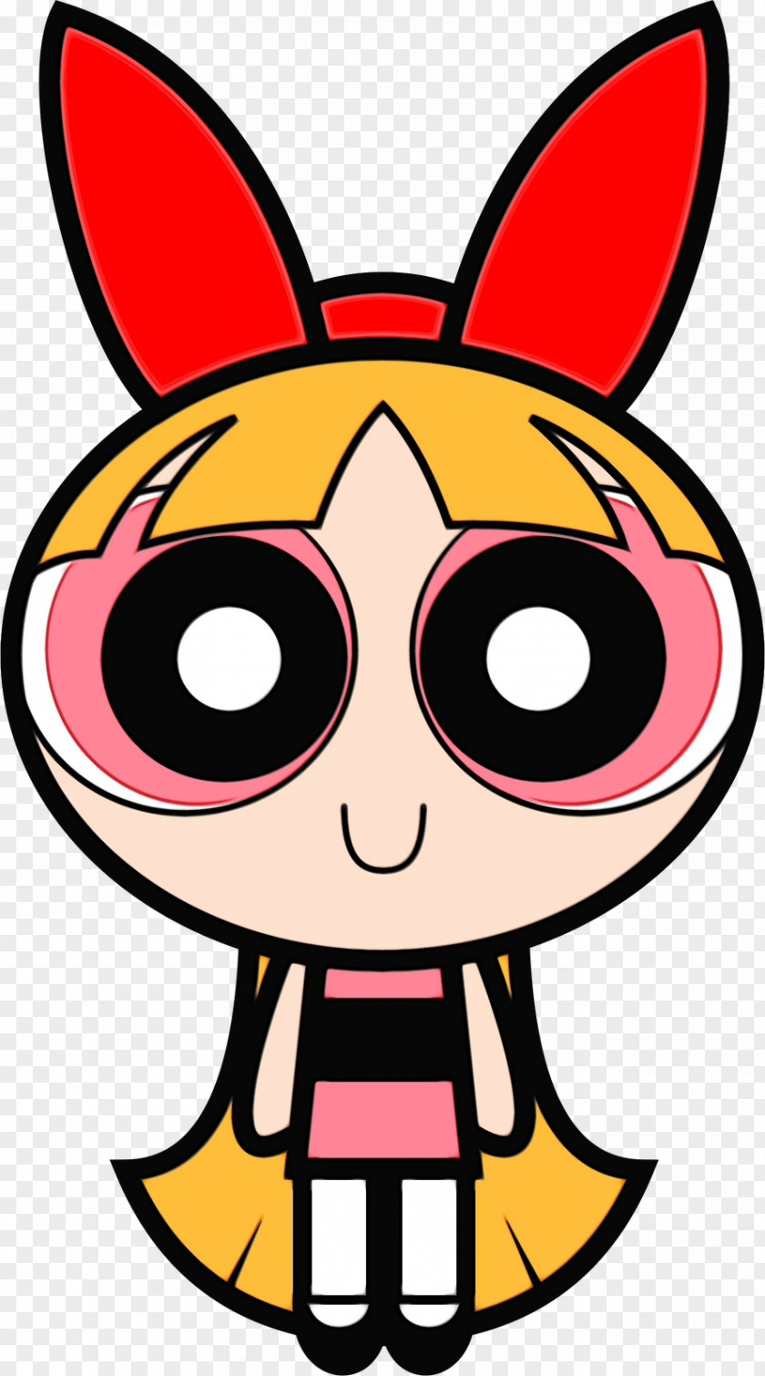 Style Smile Bubbles Powerpuff Girls PNG