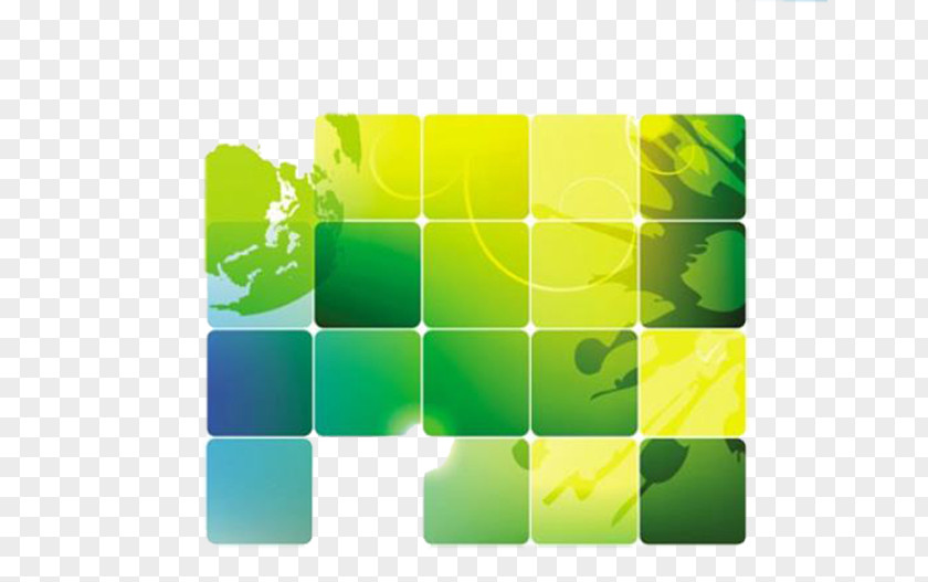 Yellow Green Light Effect Block Diagram Euclidean Vector PNG