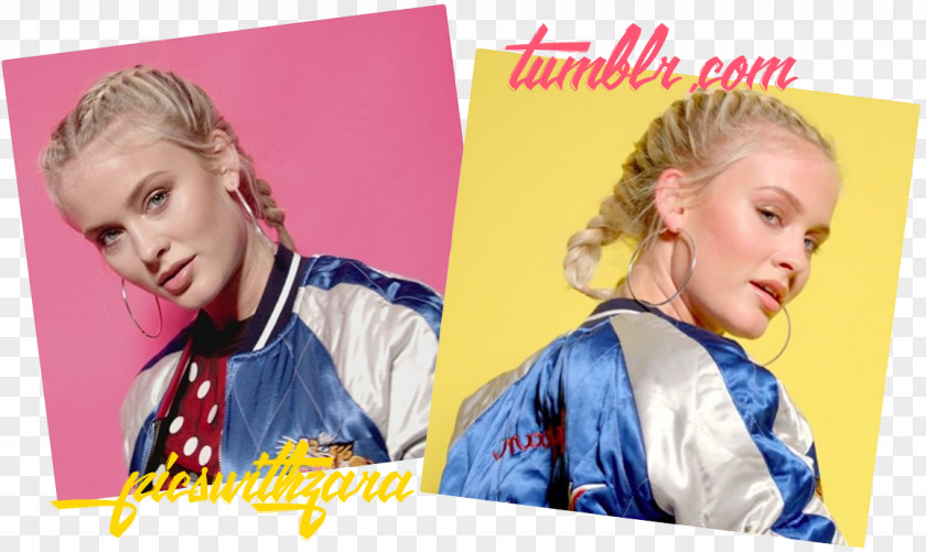 Zara Larsson Advertising Outerwear Hairstyle PNG
